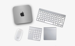 苹果键盘及周边设备素材