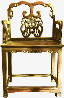 黄金椅子中国风毛笔字素材