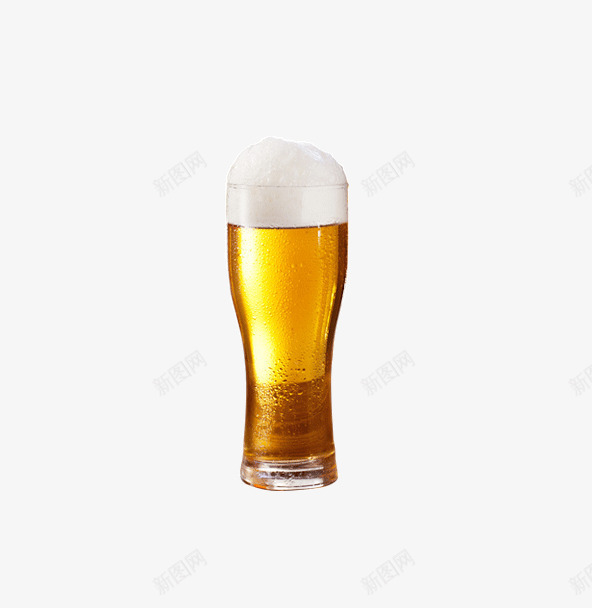 杯子里的啤酒png免抠素材_新图网 https://ixintu.com 啤酒 杯子 泡沫 酒水 黄色
