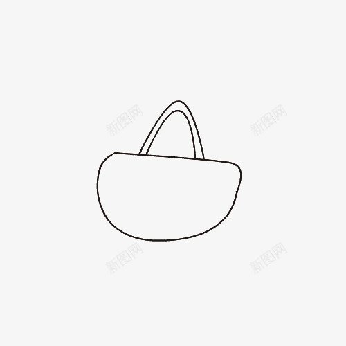 超简单的包包简笔画图标png_新图网 https://ixintu.com 包包简笔画 女性 手绘 拎包 挎包 简单 简笔画 素描 背包