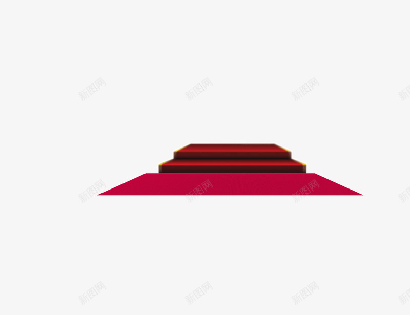 舞台红地毯红色装饰图案psd免抠素材_新图网 https://ixintu.com 红地毯 红色 舞台 装饰图案