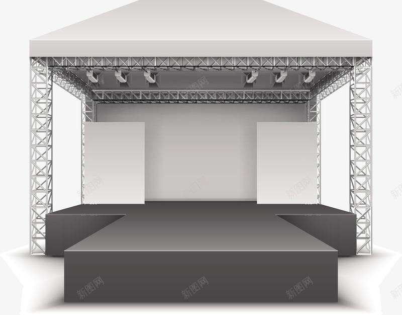 一个白色舞台矢量图eps免抠素材_新图网 https://ixintu.com 一个舞台 白色 白色舞台 矢量舞台 舞台 舞台PNG 舞台设计 矢量图