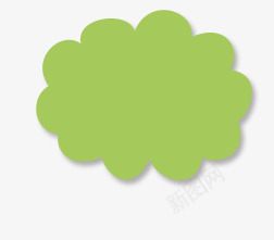 不规则图形png免抠素材_新图网 https://ixintu.com 不规则图形 手绘 曲线 素材 草绿色