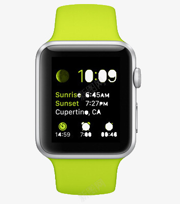 苹果手表png免抠素材_新图网 https://ixintu.com Apple Watch 绿色 苹果手表