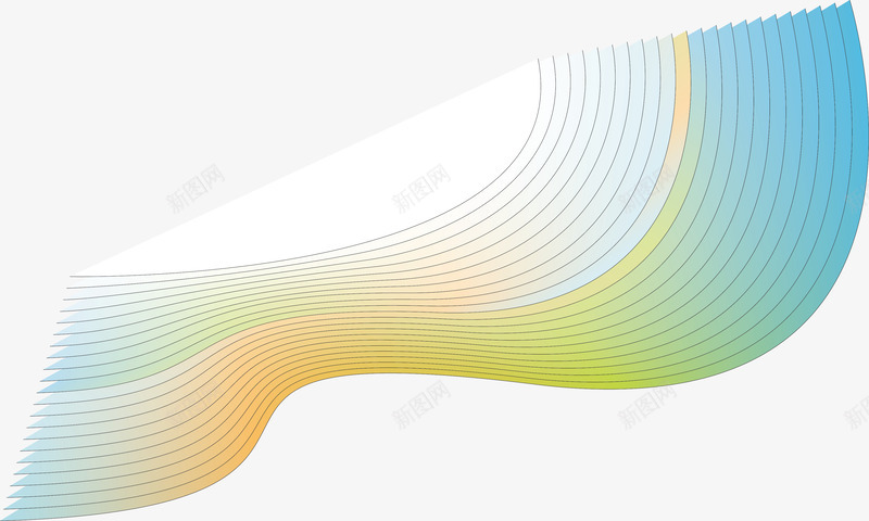 渐变彩色曲线图png免抠素材_新图网 https://ixintu.com 交错 创意图形 叠加 旋转 旋转光线 旋转图案 旋转标志 曲线 波动线条 渐变图 炫彩 线条