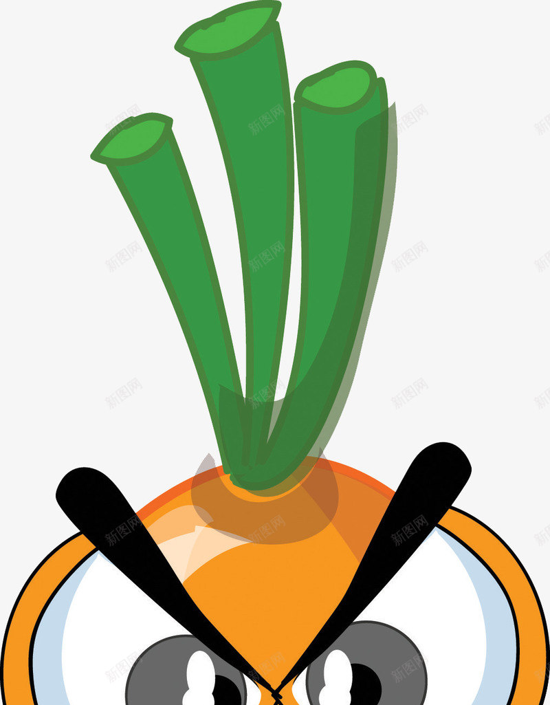 胡萝卜小人png免抠素材_新图网 https://ixintu.com 卡通 拟人化 胡萝卜 蔬菜 蔬菜人物