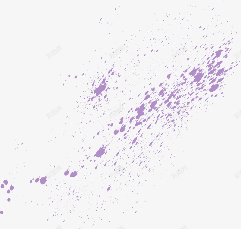 紫色喷溅颜料png免抠素材_新图网 https://ixintu.com 喷溅颜料 紫色颜料 颜料