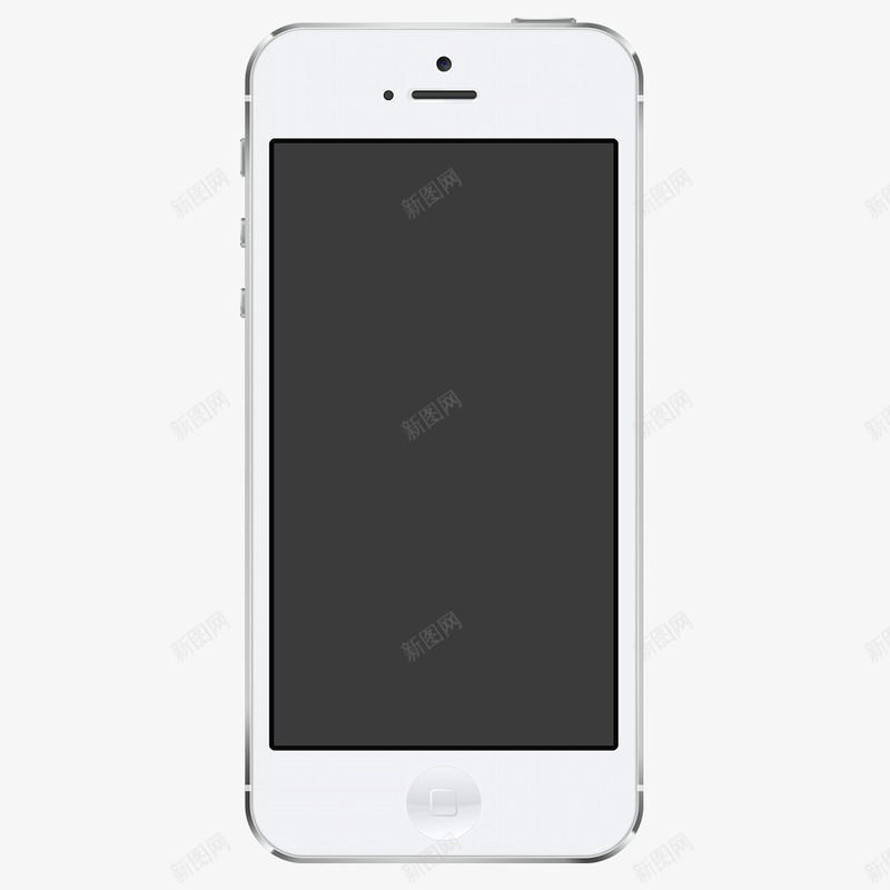 iPhone手机png免抠素材_新图网 https://ixintu.com iPhone iPhone手机 手机 手机元素 手机素材 数码 爱疯 电子产品 白色 苹果产品 苹果手机