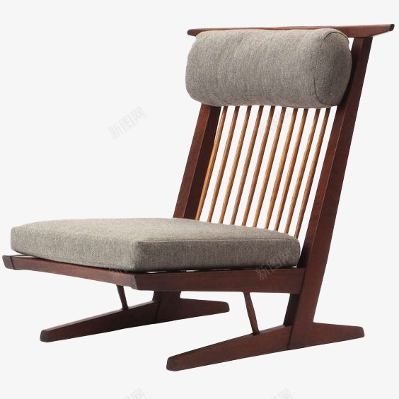 木质沙发椅子png免抠素材_新图网 https://ixintu.com 产品 椅子 欧式家具 礼品赠送 软装