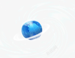 影之刃人物科技蓝色地球高清图片
