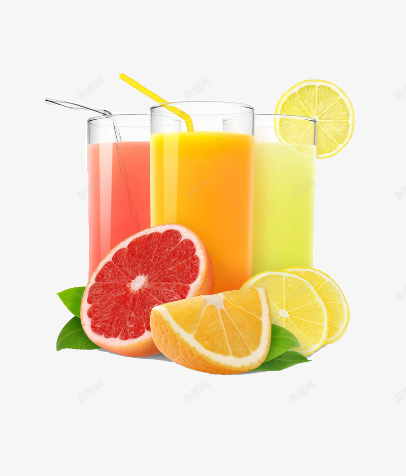 葡萄柠檬桔子果汁png免抠素材_新图网 https://ixintu.com 果汁 柠檬 桔子 葡萄