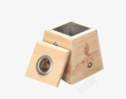 艾灸单孔木盒素材