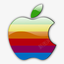 水晶苹果logo图标图标