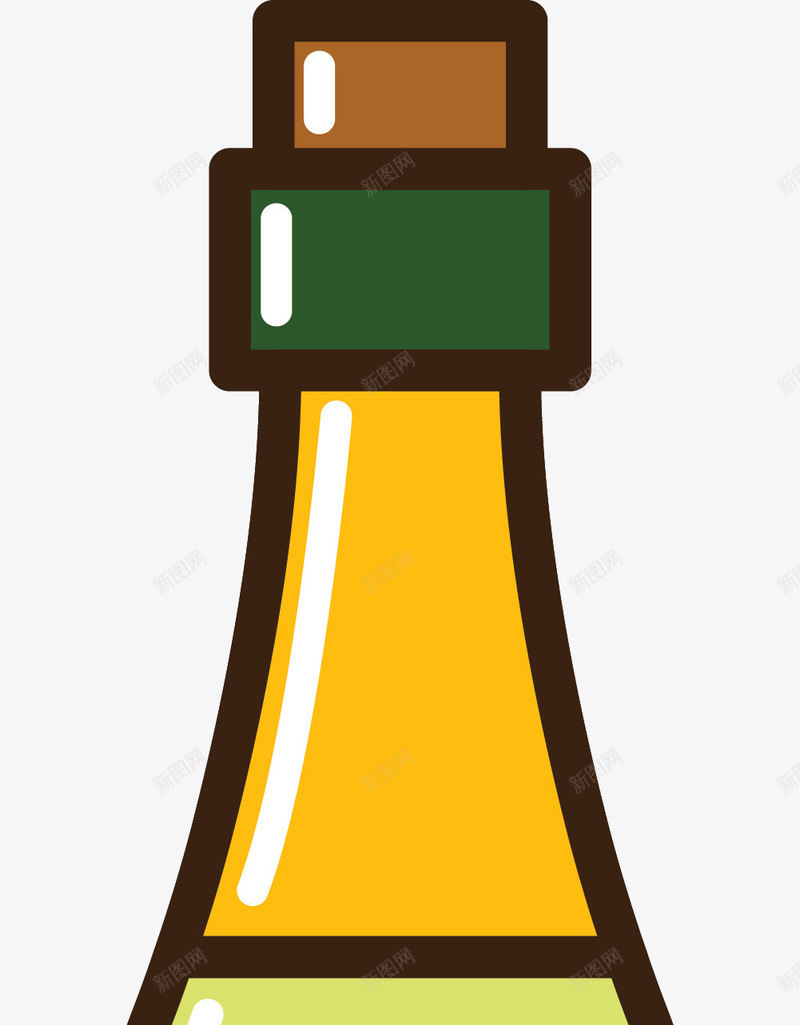 木质瓶塞卡通啤酒矢量图ai免抠素材_新图网 https://ixintu.com 卡通矢量啤酒 啤酒 木质 瓶塞 矢量啤酒 酿造啤酒 麦芽啤酒 矢量图