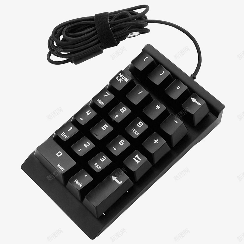机械黑轴小数字键盘png免抠素材_新图网 https://ixintu.com 实物 数字键盘 机械键盘 键盘 黑色