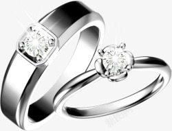 男士向女士求婚卡通钻石戒指高清图片