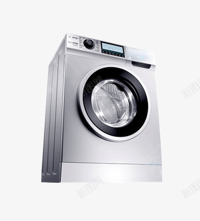 智能洗衣机png免抠素材_新图网 https://ixintu.com 产品实物 家电 洗衣服 滚筒
