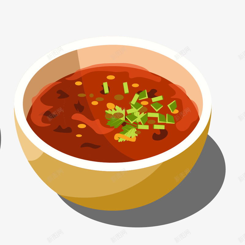 美味的蔬菜汤手绘图png免抠素材_新图网 https://ixintu.com 小碗 汤类 简图 美味的 美食制作 蔬菜汤 食物