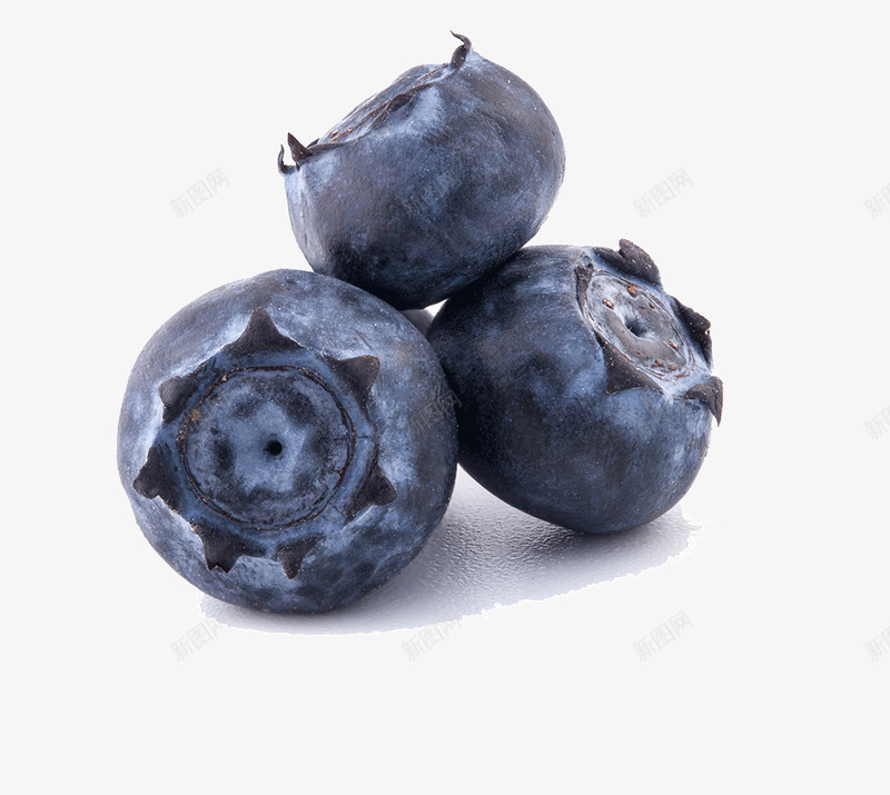 蓝色的草莓png免抠素材_新图网 https://ixintu.com 果实 蓝莓 蔬菜 食物