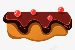 褐色糖果游戏场景巧克力糖果高清图片