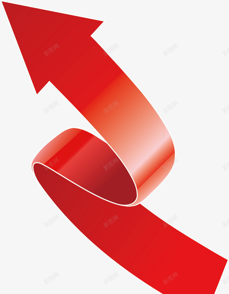 红色向上曲线箭头装饰矢量图ai免抠素材_新图网 https://ixintu.com 向上曲线箭头装饰设计 曲线 箭头 红色 红色向上 红色向上曲线箭头装饰设计 装饰设计 矢量图