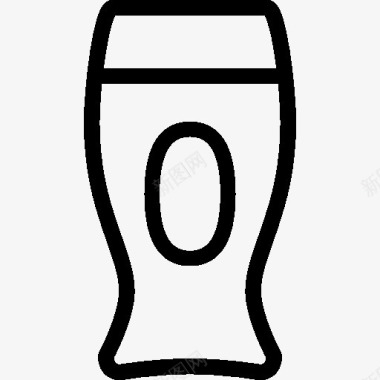食物啤酒杯图标图标