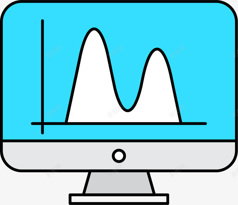 卡通的imac矢量图eps免抠素材_新图网 https://ixintu.com IMAC apple 一体机 卡通 苹果台式机 苹果电脑 矢量图