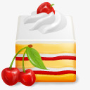 蛋糕樱桃奶油Cakeicons图标png_新图网 https://ixintu.com Cake Cherry Cream 奶油 樱桃 蛋糕