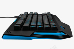 蓝色机械键盘素材