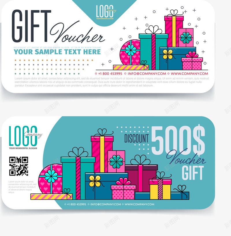 创意礼物卡片png免抠素材_新图网 https://ixintu.com 创意设计 礼品卡 礼物盒