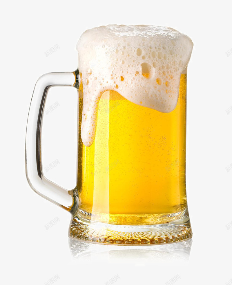 美味的啤酒png免抠素材_新图网 https://ixintu.com 休闲饮品 啤酒 美味的啤酒 酒杯 酒水饮料 酒液