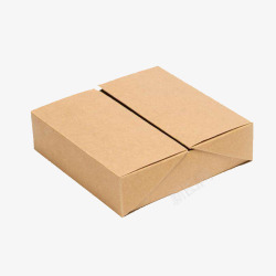 私人定制牛皮纸方体礼品盒素材