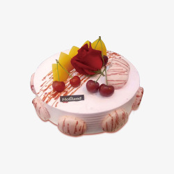 草莓冰淇淋蛋糕素材