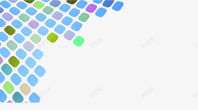 糖果色模板png免抠素材_新图网 https://ixintu.com 冷调 排序 方块 蓝色