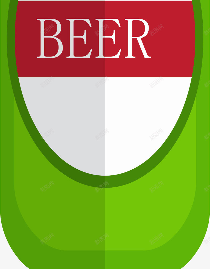 啤酒酒瓶卡通3png免抠素材_新图网 https://ixintu.com 卡通 啤酒 素材 酒瓶