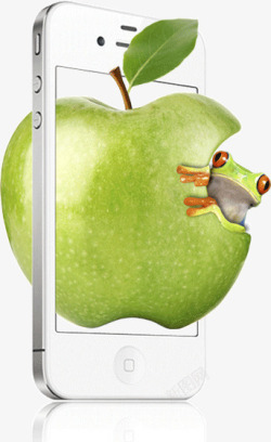 苹果创意手机广告素材