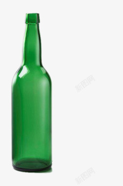墨绿色玻璃瓶素材