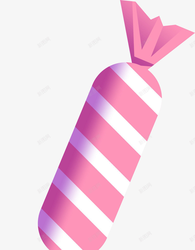 粉色糖果png免抠素材_新图网 https://ixintu.com 卡通有趣 可爱 扁平化 矢量图案 粉色糖果 质感装饰