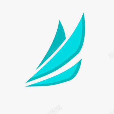 蓝色商务logo图标图标