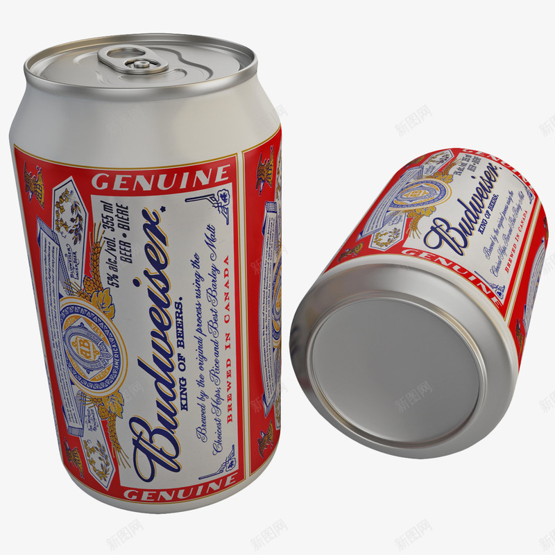 红白色易拉罐png免抠素材_新图网 https://ixintu.com 啤酒 啤酒罐 声音 易拉罐 易拉罐贴纸 白瓶 红白色易拉罐 红白色简易易拉罐
