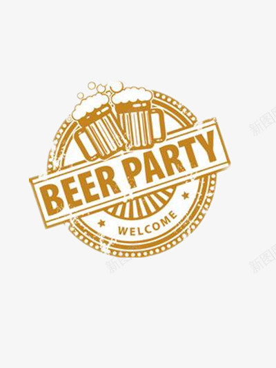 啤酒海报元素png免抠素材_新图网 https://ixintu.com 啤酒图标元素 扎啤 酒 饮品