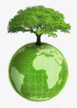 地球绿色植物大树素材