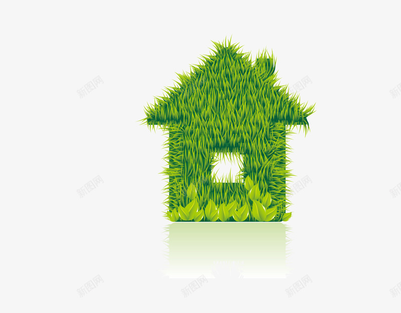 绿色环保png免抠素材_新图网 https://ixintu.com 保卫家园 地球 爱护环境 绿叶 绿叶图片 绿色环保 绿色草屋