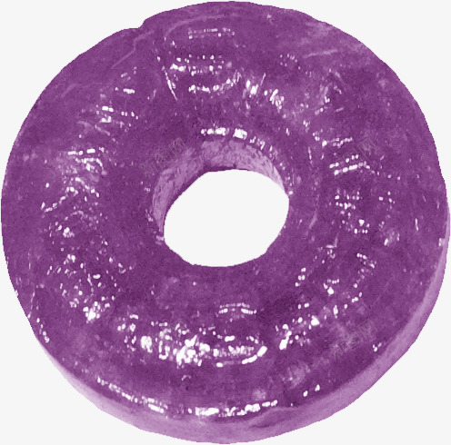 紫色糖果甜甜圈食品png免抠素材_新图网 https://ixintu.com 丝带 紫色 背景 装饰
