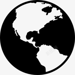 国际上的图标地球环球图标高清图片