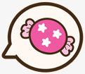 粉色卡通糖果手绘人物png免抠素材_新图网 https://ixintu.com 人物 卡通 粉色 糖果