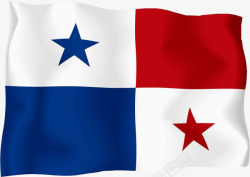 巴拿马旗帜素材
