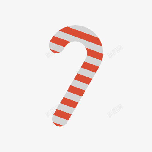 圣诞糖果拐杖条纹示意图图标png_新图网 https://ixintu.com 圣诞 拐杖 条纹 示意图 糖果