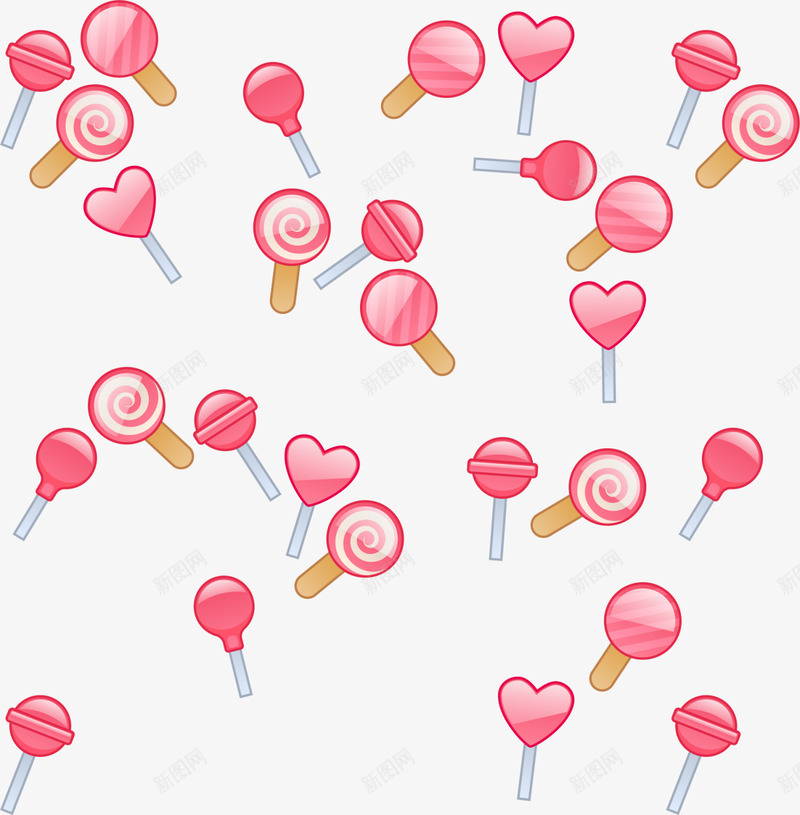 创意粉色糖果背景png免抠素材_新图网 https://ixintu.com 创意糖果 唯美糖果 棒棒糖 童趣 粉色糖果 糖果 糖果背景