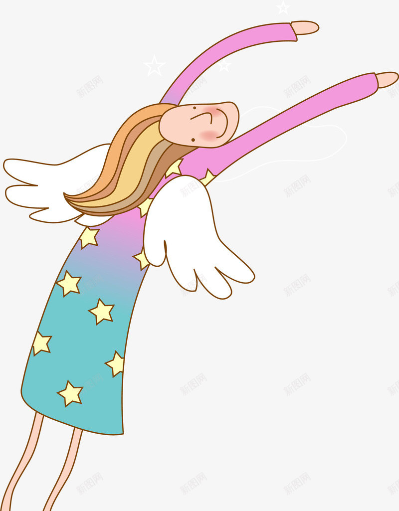 带翅膀的少女简笔画矢量图eps免抠素材_新图网 https://ixintu.com 带翅膀的少女简 带翅膀的少女简笔画 带翅膀的少女简笔画矢量 矢量带翅膀的少女简笔画 矢量图